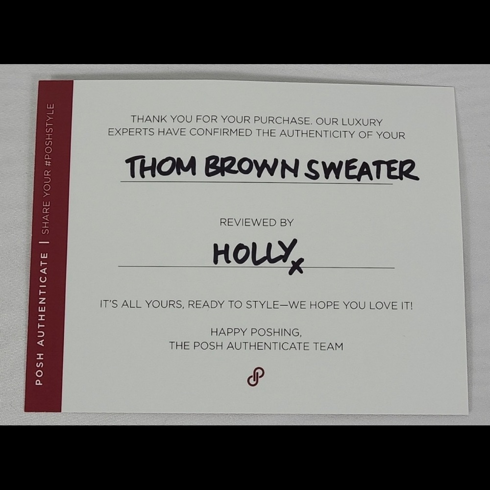 Thom Browne Merino Wool Sweater - Picture 4 of 5